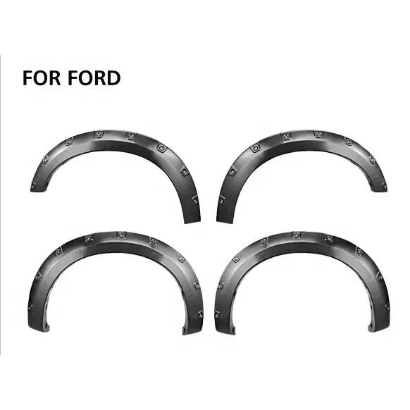 Garde-boue Flexible pour Ford F150 2009 — 2014, 4x4, hors route, avec finition texturé ou en verre, pour voiture raptor