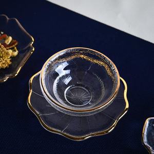 Piattino in <span class=keywords><strong>Vetro</strong></span> Borosilicato <span class=keywords><strong>Trasparente</strong></span> / Piattino per Tazza da Tè - Product Image 5