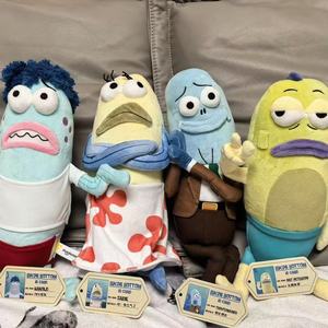 Cuscino di Peluche a Forma di Pesce Astratto, Creativo e Divertente, Morbido Peluche Decorativo per Divano, Vendita all'Ingrosso e al Dettaglio, Decorazione per la Stanza - Product Image 2
