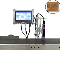 Máquina de Codificación por Inyección de Tinta Térmica IPS-8712 de Fácil Operación, Codificador de Fechas, Máquina de Impresión de Códigos QR y Fechas