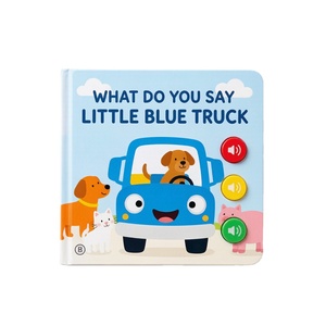 Livre sonore Noisy Baby Little Blue Truck avec interrupteur marche/arrêt (20 cm) - Édition éducative <span class=keywords><strong>pour</strong></span> bébés (7-12 <span class=keywords><strong>mois</strong></span>) - Product Image 5