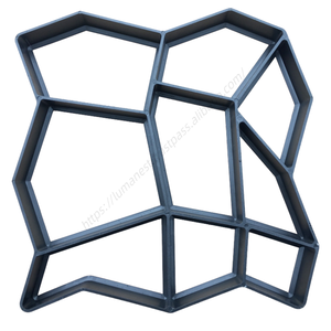 Moldes de Hormigón Reciclado al por Mayor para Pavimentación de Caminos de Jardín, Patio, Decoración de Patio, Molde de Piedra Decorativa para Bricolaje - Product Image 1