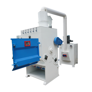 Machine de sablage automatique à bande transporteuse, cabine de sablage pour le nettoyage des cylindres - Product Image 5