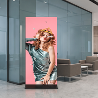 Afficheur LED VISLAT P2.5 2,5 mm, écran LED mural avec support, affichage publicitaire pour centre commercial, écran LED sur pied