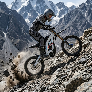 2026 Light X White 72V35AH Dirt Bike <b>72v</b> <b>Battery</b> 10KW Central Motor 1. Increased Power Improved Accelerationperformance 0 - Product Image 5