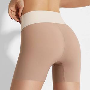 Mutandine senza cuciture all'ingrosso da donna Boxer Lingerie graziosi slip <span class=keywords><strong>a</strong></span> <span class=keywords><strong>vita</strong></span> <span class=keywords><strong>alta</strong></span> biancheria intima di seta ghiaccio OEM - Product Image 5