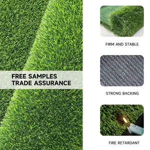 Wholesale 5cm Height Synthetic Grass Turf Garden Artificial Grass Landscaping 50mm Artificial Turf