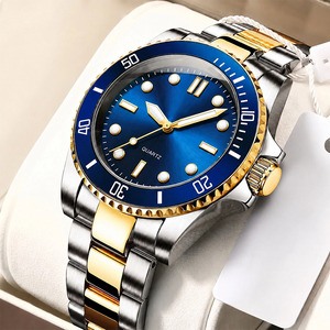 Orologio da Uomo Classico con Ghiera Girevole in Acciaio Inossidabile, al Quarzo, Impermeabile, Elegante e alla Moda - Product Image 5