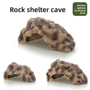 Mô Phỏng Đá Thân Thiện Với Môi Trường Abs Vòng Thủy Sinh Môi Trường sống Trang Trí Cho Vật Nuôi Loài Bò Sát Hang Động Tắc kè Ếch Rắn & Rùa - Product Image 2