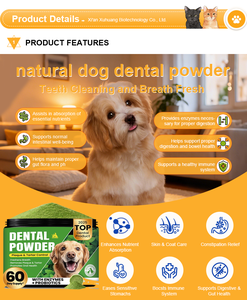 Polvo Dental Natural para Perros, Polvo Probiótico para Limpieza Dental, Previene la Placa y el Sarro, Refresca el <span class=keywords><strong>Aliento</strong></span>, Producto para el Cuidado Bucal <span class=keywords><strong>de</strong></span> Perros - Product Image 5