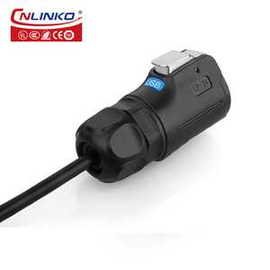 Cnlinko M24 kết nối cáp không thấm nước Bộ chuyển đổi bảng điều khiển gắn kết cáp kết nối Dip không thấm nước <span class=keywords><strong>USB</strong></span> 3.0 kết nối - Product Image 5