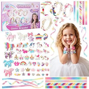 Wholesale Kids Fashion Headband <b>Kit</b> <b>DIY</b> Hair Accessories Pins Flowers Stars Hearts Craft Activity Gift Box Set - Product Image 1