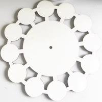 Horloge murale à panneau dur en MDF à sublimation pour impression personnalisée