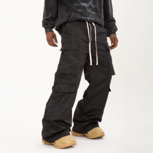 Tùy Chỉnh Thời Trang Phố Chạy Bộ Chân Rộng Vận Chuyển Hàng Hóa Quần Bó Sát Quần OEM Jogger Baggy Đa Túi Quần Vận Chuyển Hàng Hóa - Product Image 2