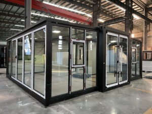 Maison conteneur de luxe extensible de 20 pieds, maison mobile avec cuisine et toilettes, Casas Prefabricadas, bureau - Product Image 2