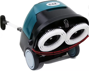 High Performance Ultra Lightweight Portable Dual Brush <b>Floor</b> Scrubber Dryer Cordless Rechargeable Hard <b>Floor</b> <b>Cleaning</b> <b>Machine</b> - Product Image 3