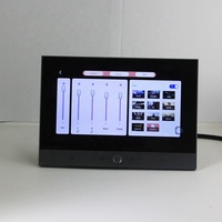 T7  Remote Kontrol Aplikasi Seluler 8 Kanal Sistem Android 2 Zona Lagu Berbeda 7 Inci Tuya WiFi Amplifier Dinding Rumah Pintar