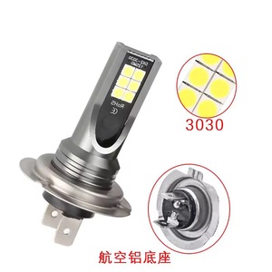 หลอดไฟ LED สำหรับไฟตัดหมอก DC12-24V รุ่น 3030 12SMD ชุดไฟหน้าสำหรับติดตั้งเพิ่มเติม อัพเกรดสำหรับไฟขับขี่ยานยนต์ - Product Image 4
