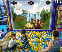 Projecteur mural interactif populaire, jeu de projection murale interactive AR avec balles pour enfants, crèche, intérieur