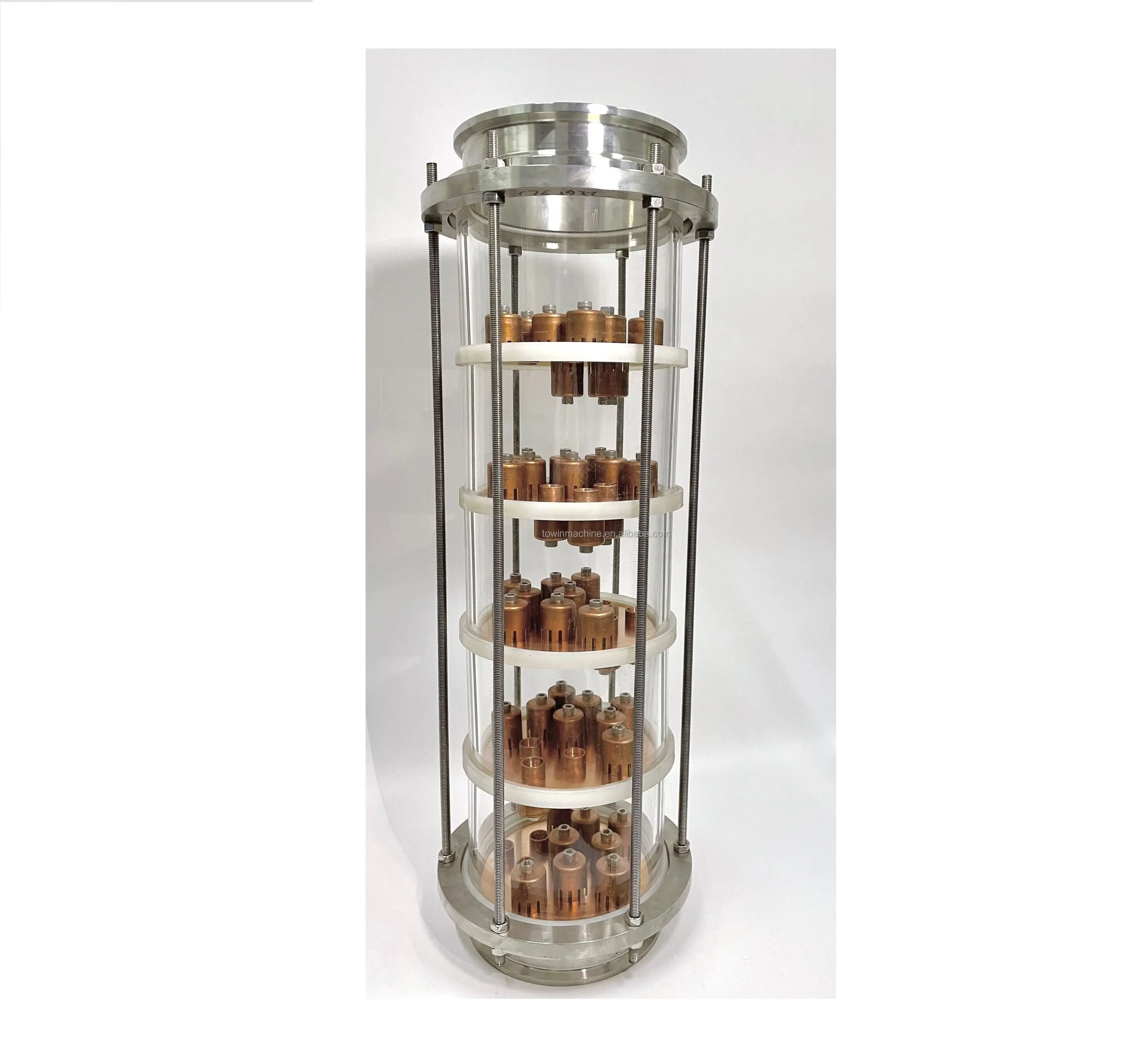 Стеклянная Колонка 6 дюймов, домашний дистиллятор, спиртовая/дистилляционная колонка