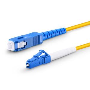 Cable de conexión de fibra óptica modo único Simplex SC UPC a LC UPC para transceptor óptico proveedor al por mayor en línea buen precio - Product Image 1