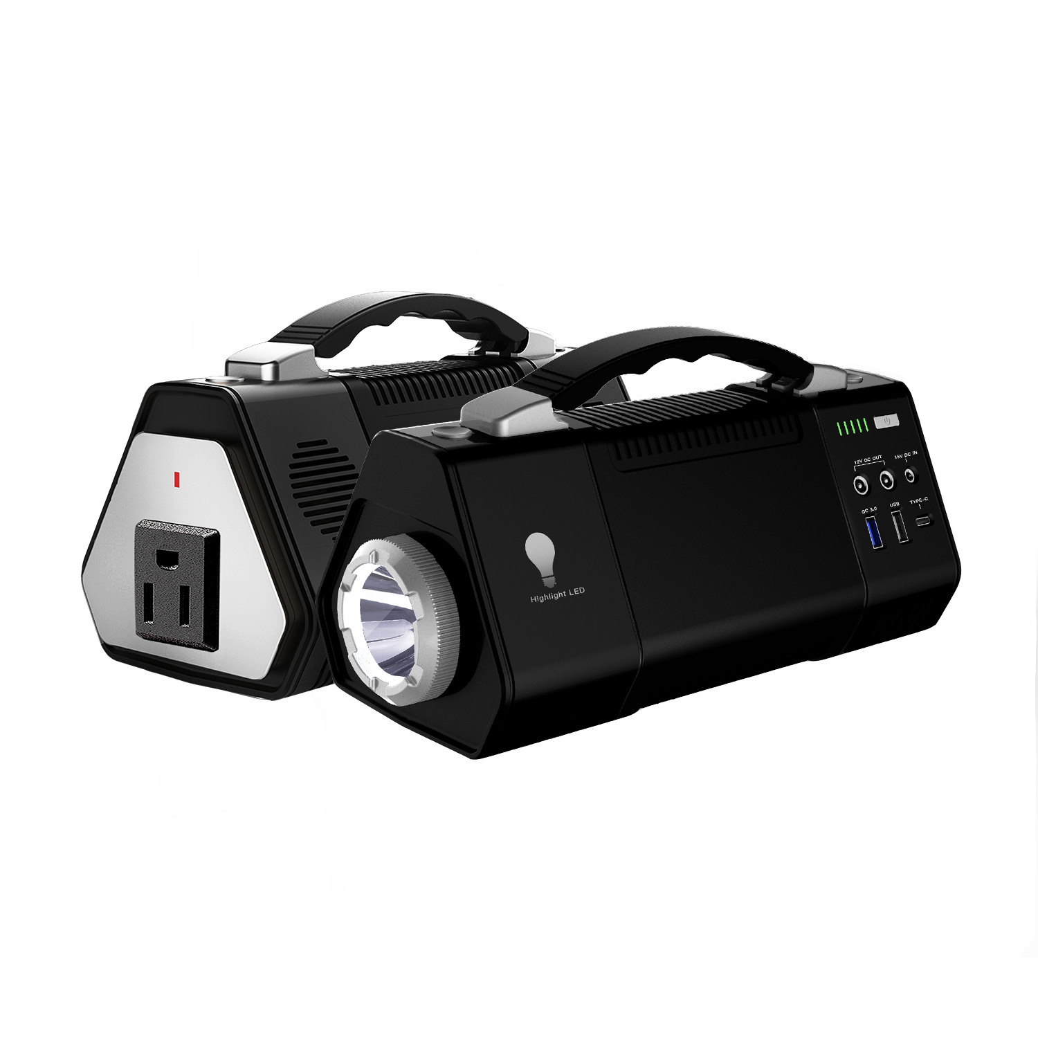 Уличная дорожная портативная зарядка для барбекю PD QC3.0 100 Вт, резервная батарея, розетка переменного тока 42000 мАч, Тип C, быстрая зарядка, солнечная электростанция