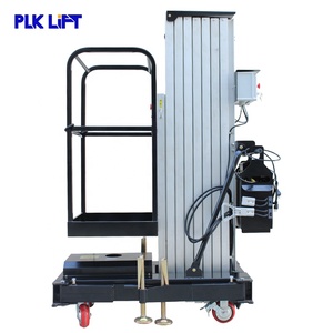 Nueva Plataforma Elevadora Eléctrica <span class=keywords><strong>de</strong></span> Aleación <span class=keywords><strong>de</strong></span> Aluminio, Móvil con Batería, Apta para Reparaciones Domésticas y Construcción - Product Image 2