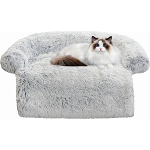 Funda de Sofá/Cama para Perros y Gatos, Extraíble, Sostenible, de Felpa de Lana, para Animales Pequeños, Cálida para Invierno, Lavable - Product Image 1
