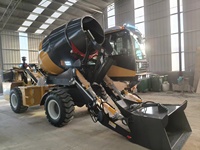 Camion malaxeur à béton mobile auto-chargeur de nouvelle conception avec chargeur 4m³ en promotion