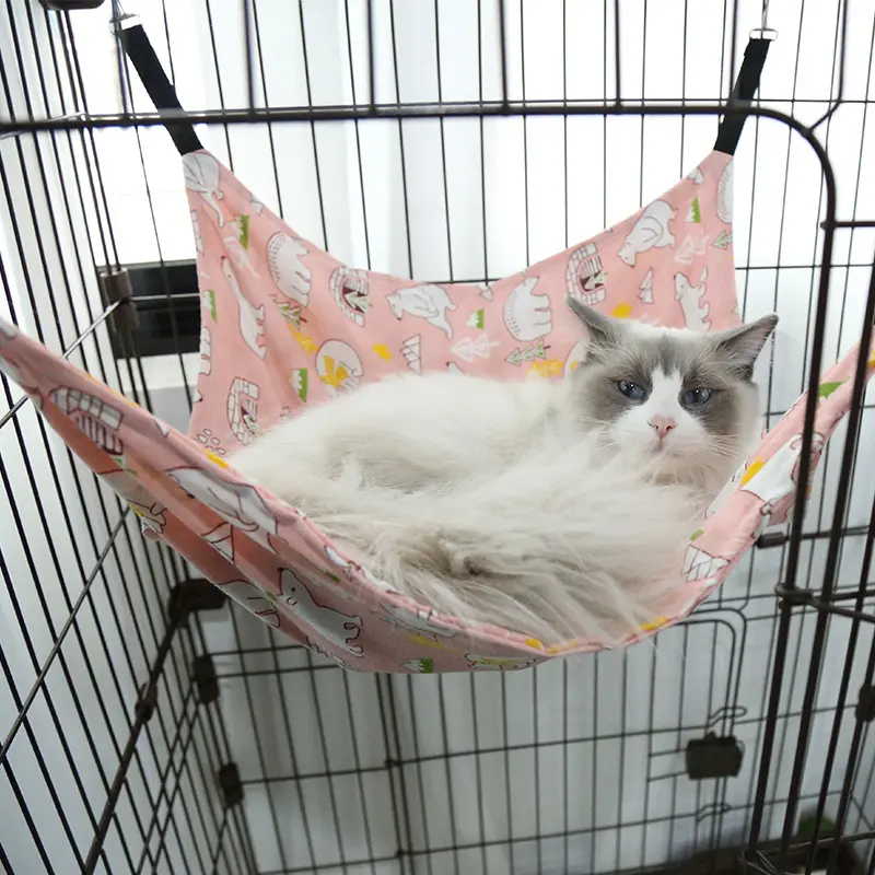 Siège de couchage respirant pour chat, support de fenêtre, Cage pour animaux de compagnie, lit suspendu, hamac pour chat, 3 tailles