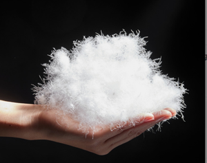 Estándar europeo 90/10 80/20 plumón de pato blanco materia prima para edredón patrón lavado tela plumas textiles - Product Image 3