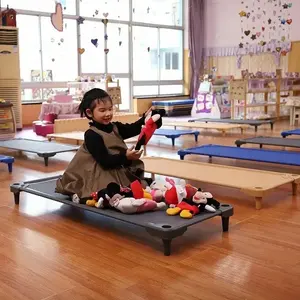 Детская кровать для детского сада, пластиковая детская, современная мебель, картонная коробка по индивидуальному заказу