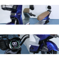 Vélo électrique à freinage sûr 350W 500W, longue autonomie, scooter électrique pour adulte, bicicleta elétrica