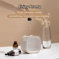 Portable Mini Humidificateur Rechargeable Veilleuse Aromathérapie Parfum Humidificateurs Diffuseur D'arôme Avec Veilleuse