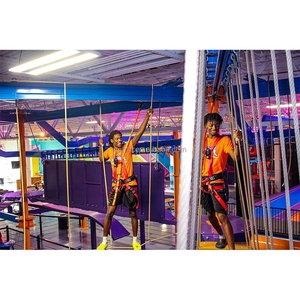 <span class=keywords><strong>Trampoline</strong></span> HanLin Design pour adultes, fosse à mousse pour enfants, <span class=keywords><strong>trampoline</strong></span> commercial pour aire de jeux intérieure - Product Image 4