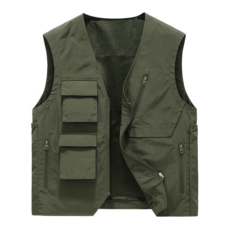 Custom Logo Breathable Waterproof Windproof Sleeveless
