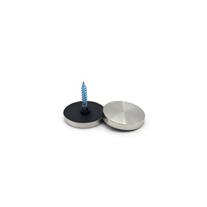 Stainless Steel Mirror <b>Stud</b> Decorative Nail With <b>Plastic</b> Cap For Acrylic Glass Wall Mounting - Product Image 3