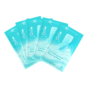 하이드로겔 어린이 및 유아 이마 패치, 두통, 발열 및 햇볕에 탄 피부를 위한 냉찜질 젤 패치 - Product Image 4