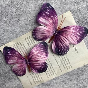 LUYI Decoración <span class=keywords><strong>de</strong></span> Pared para Ventana con Diseño <span class=keywords><strong>de</strong></span> Jardín Monet, Duradera, Estilo Little Red Book, DIY, Flores <span class=keywords><strong>de</strong></span> Seda y Mariposas <span class=keywords><strong>de</strong></span> Simulación - Product Image 2