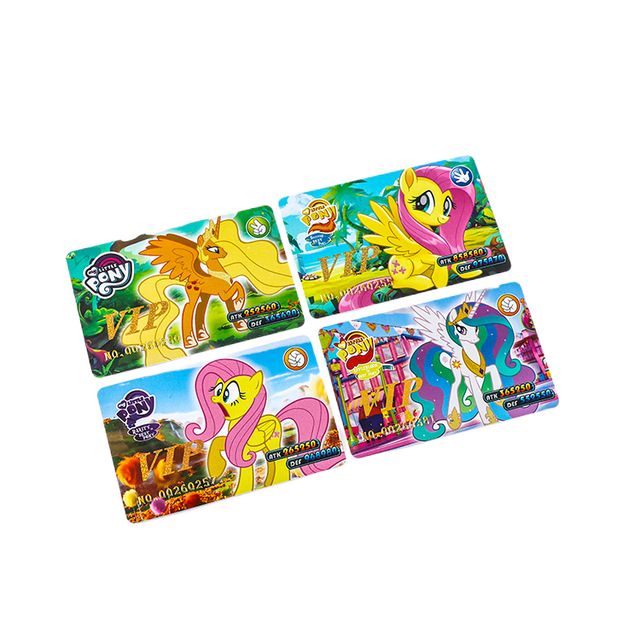 Whosale Cartoon PVC Playing Game Cards Gift VIP Cards With Custom Printing Design