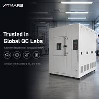 Cámara de Prueba de Choque Térmico Industrial, Compresor Importado, 127 Programas, 32000 Ciclos, Certificación MIL STD 810G IEC 60068