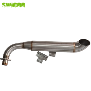Tuyau d'échappement de course en acier inoxydable SWICOO pour motos Honda Z50 Z50A Z50 Gorilla <span class=keywords><strong>Skyteam</strong></span> - Product Image 4