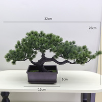 Vente directe usine : Plante en pot artificielle Cuisong Trigeminal, haute simulation, pour décoration intérieure, Nouvel An, Halloween