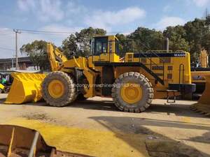 Chargeuse sur pneus Komatsu WA600 d'origine à vendre. Chargeur frontal de grande taille fabriqué au Japon, d'occasion et abordable. - Product Image 6