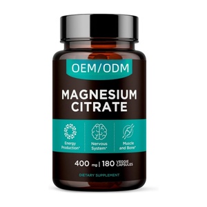 Magnezyum sitrat tozu üreticileri magnezyum sitrat 1000mg kapsül özel etiket - Product Image 1