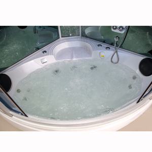 2019 di lusso Multi-funzionale di <span class=keywords><strong>cabina</strong></span> <span class=keywords><strong>doccia</strong></span> con <span class=keywords><strong>vasca</strong></span> da bagno 5 MILLIMETRI di vetro nero chiusa <span class=keywords><strong>doccia</strong></span> - Product Image 4