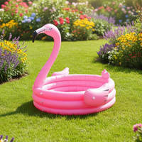 Piscine gonflable flamant rose personnalisée très populaire pour enfants, piscine gonflable cygne pour bébés, jouet de baignade d'extérieur pour l'été