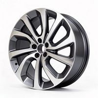 Jantes en alliage OEM de 17 à 21 pouces, couleur gris canon, face usinée, 5 trous, jantes de remplacement pour SUV et voitures particulières, Y000