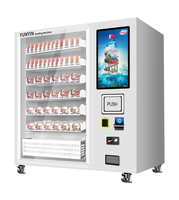 Distributeur automatique de cosmétiques Yunyin Self Smart Combo avec élévateur, écran tactile 32 pouces, capacité réglable pour produits fragiles
