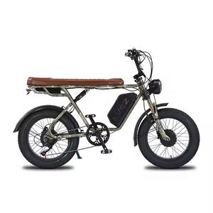 Bicicleta eléctrica extraíble con motor de cubo de <span class=keywords><strong>2</strong></span> ruedas con marco trasero suave de acero de alto carbono con dos baterías en el mercado vietnamita - Product Image 4
